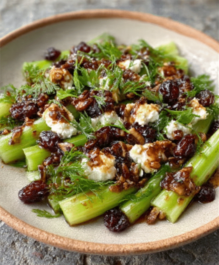 Sweet and Sour Celery Salad