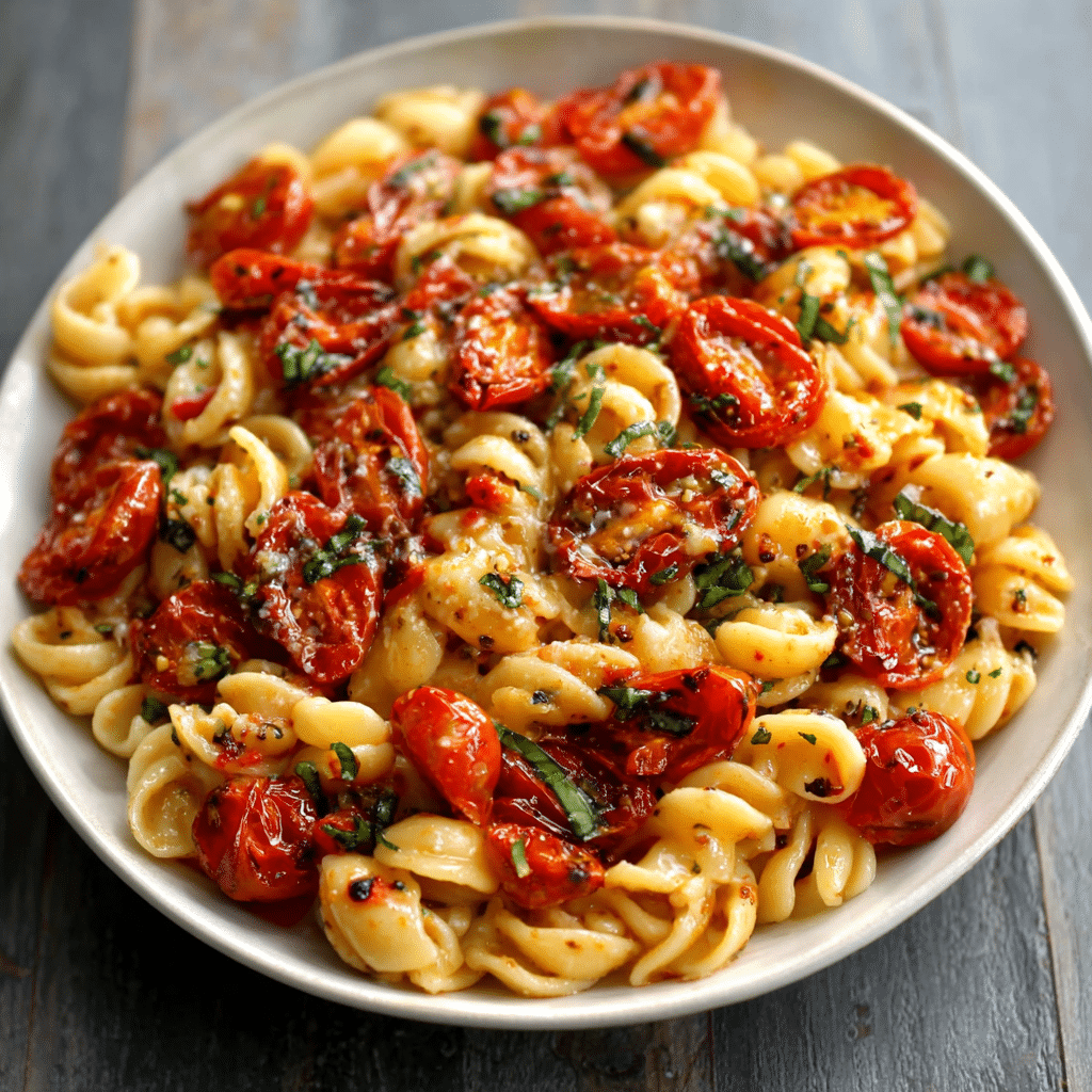 Creamy Roasted Tomato Pasta - Bursting with Italian Flavors!