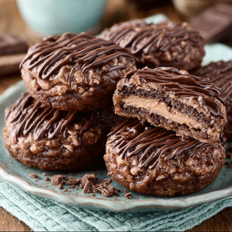 Delicious Fudge Rounds