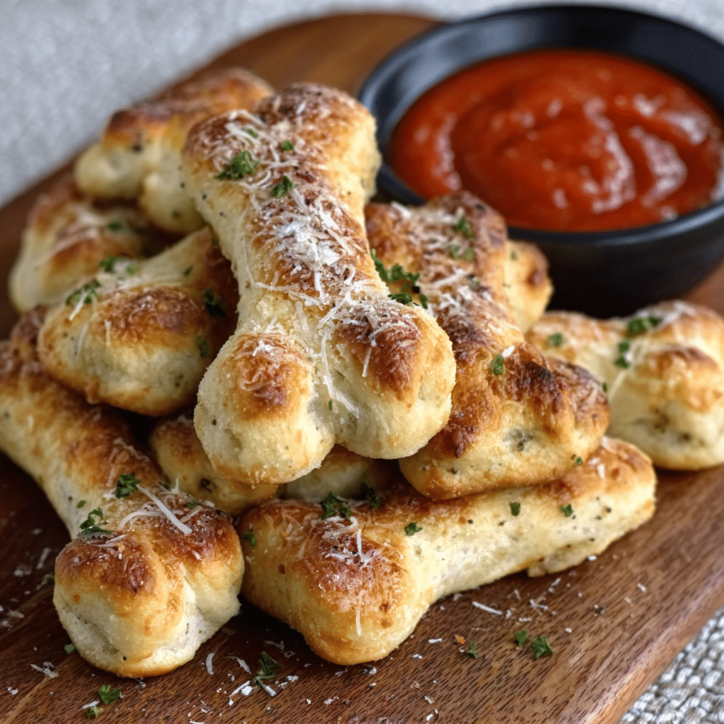 Easy Halloween Breadstick Bones