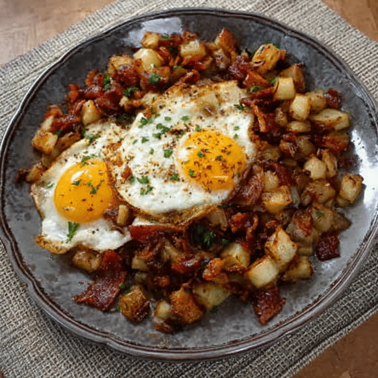Roasted Turnip & Bacon Hash