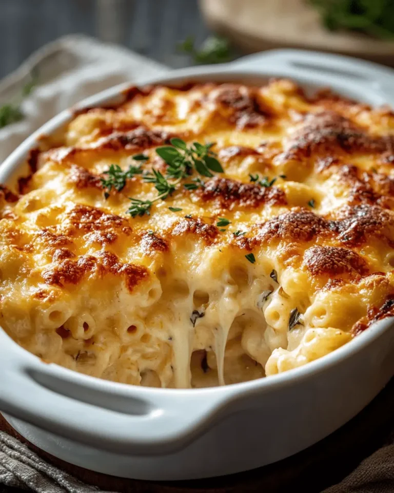 Four-Cheese Baked Macaroni Gratin First Image First Image