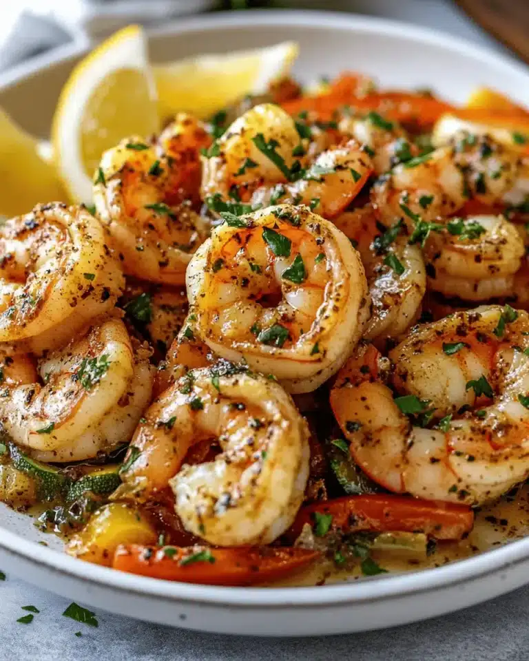Garlic Butter Shrimp Skillet First Image First Image