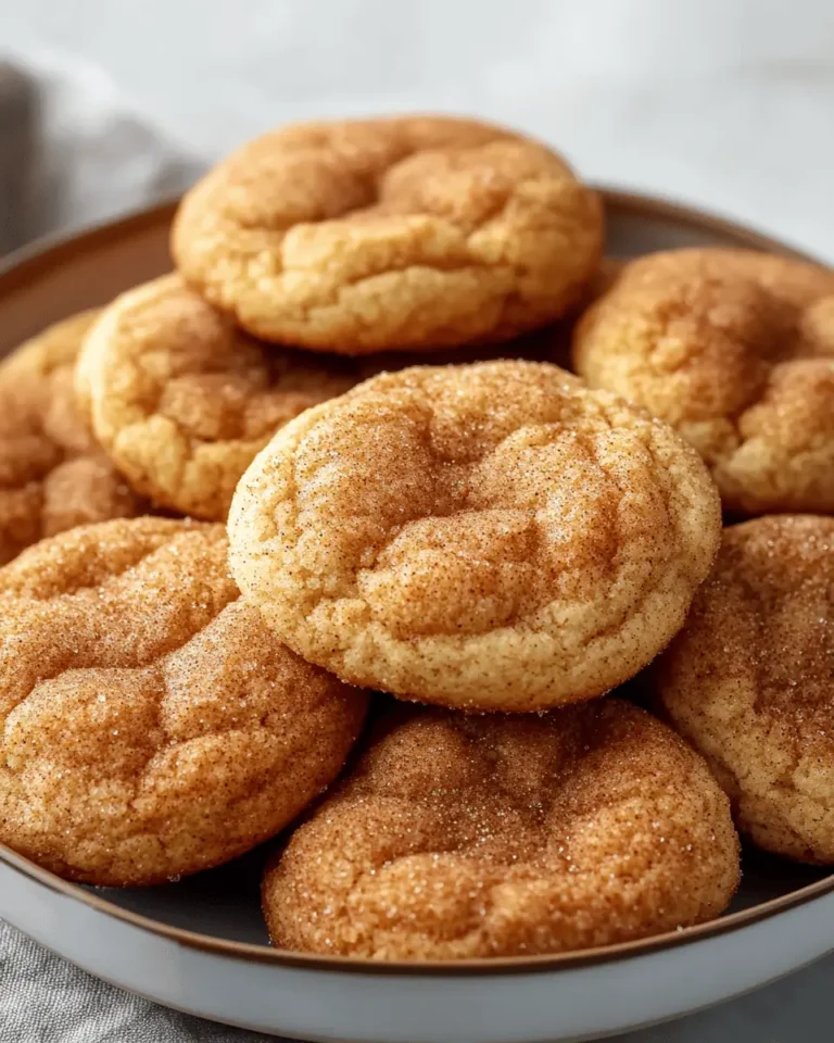 Brown Butter Snickerdoodles First Image First Image