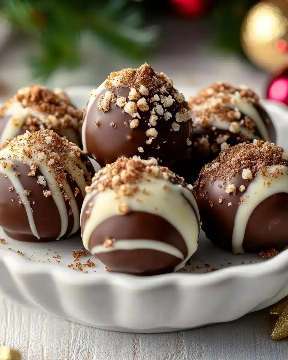 Gingerbread Truffles First Image First Image
