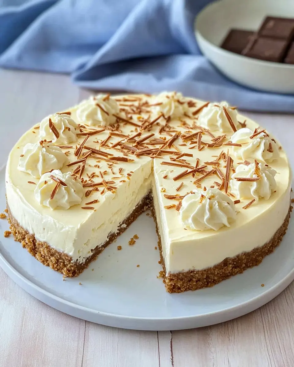 Milky Bar No-Bake Cheesecake First Image First Image