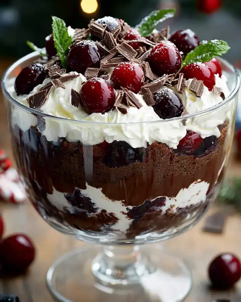 Christmas Black Forest Trifle First Image First Image