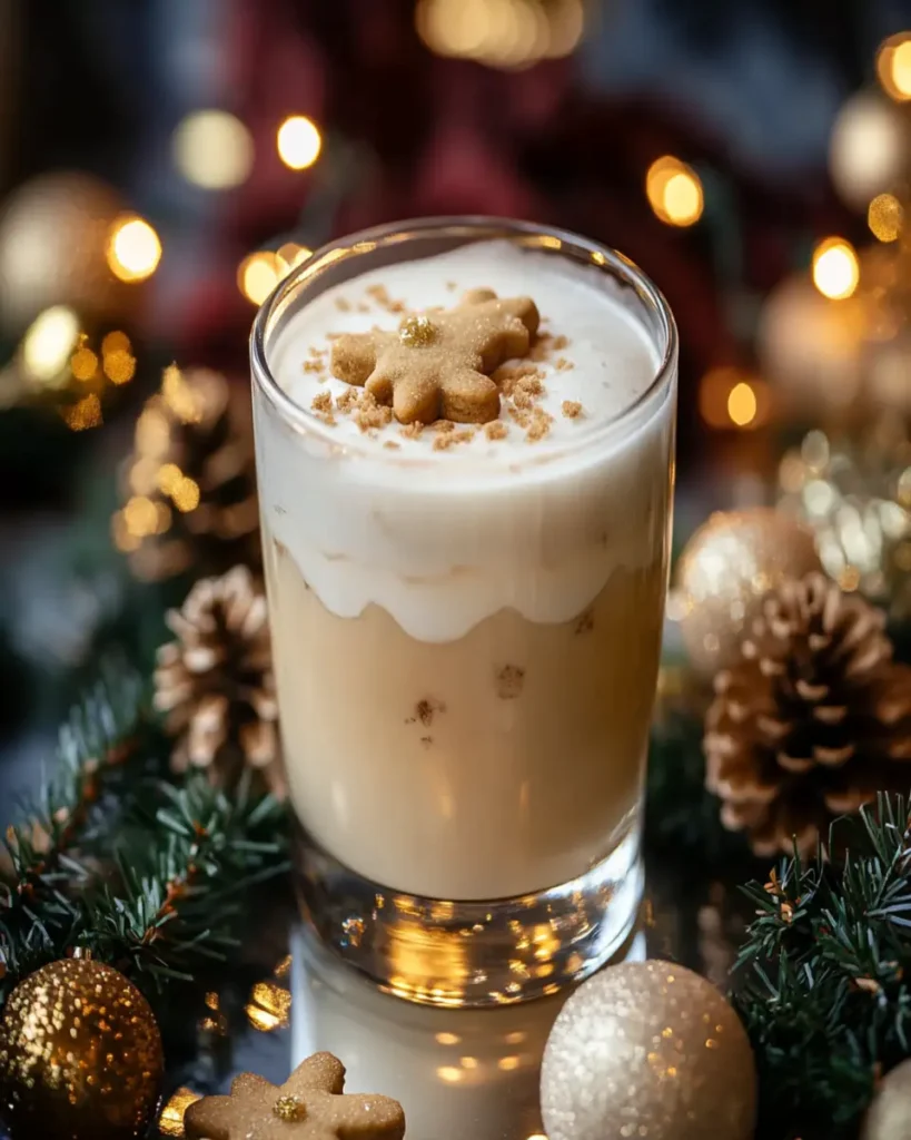 Gingerbread White Russian Holiday Cocktail Fourth Image Fourth Image