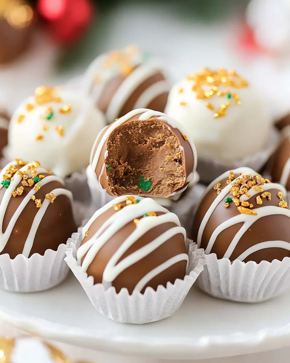 Gingerbread Truffles First Image First Image