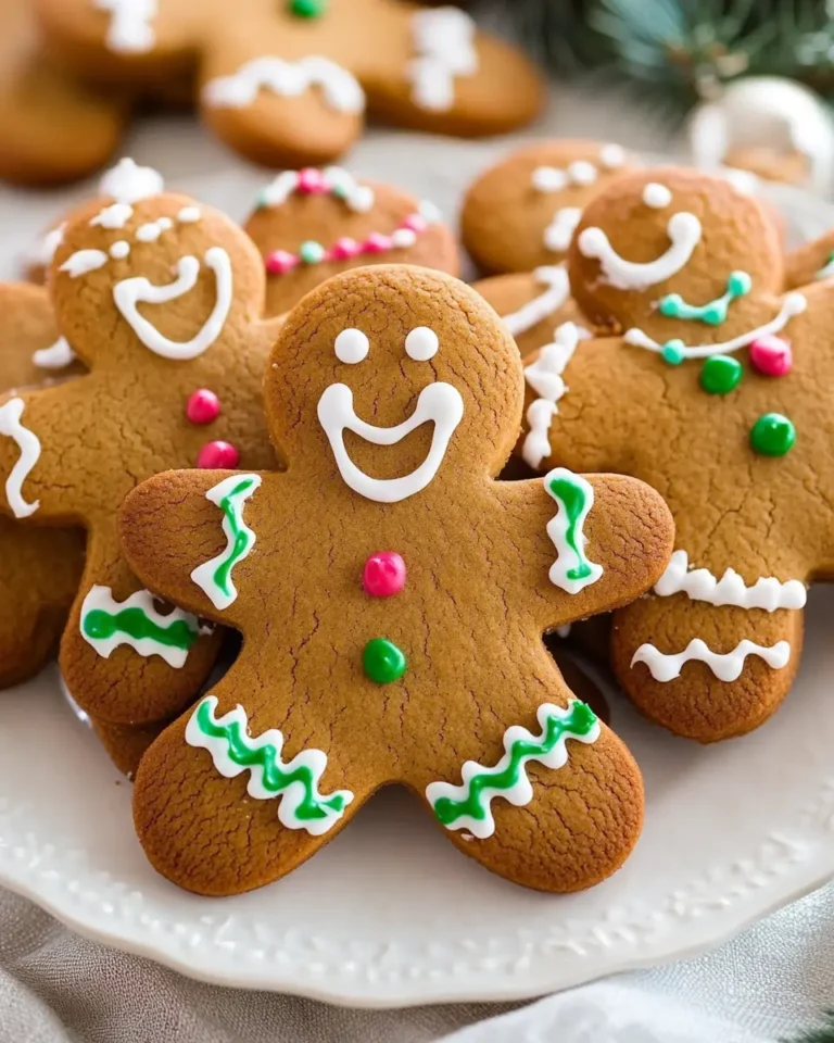 Classic Gingerbread Men Cookies First Image First Image