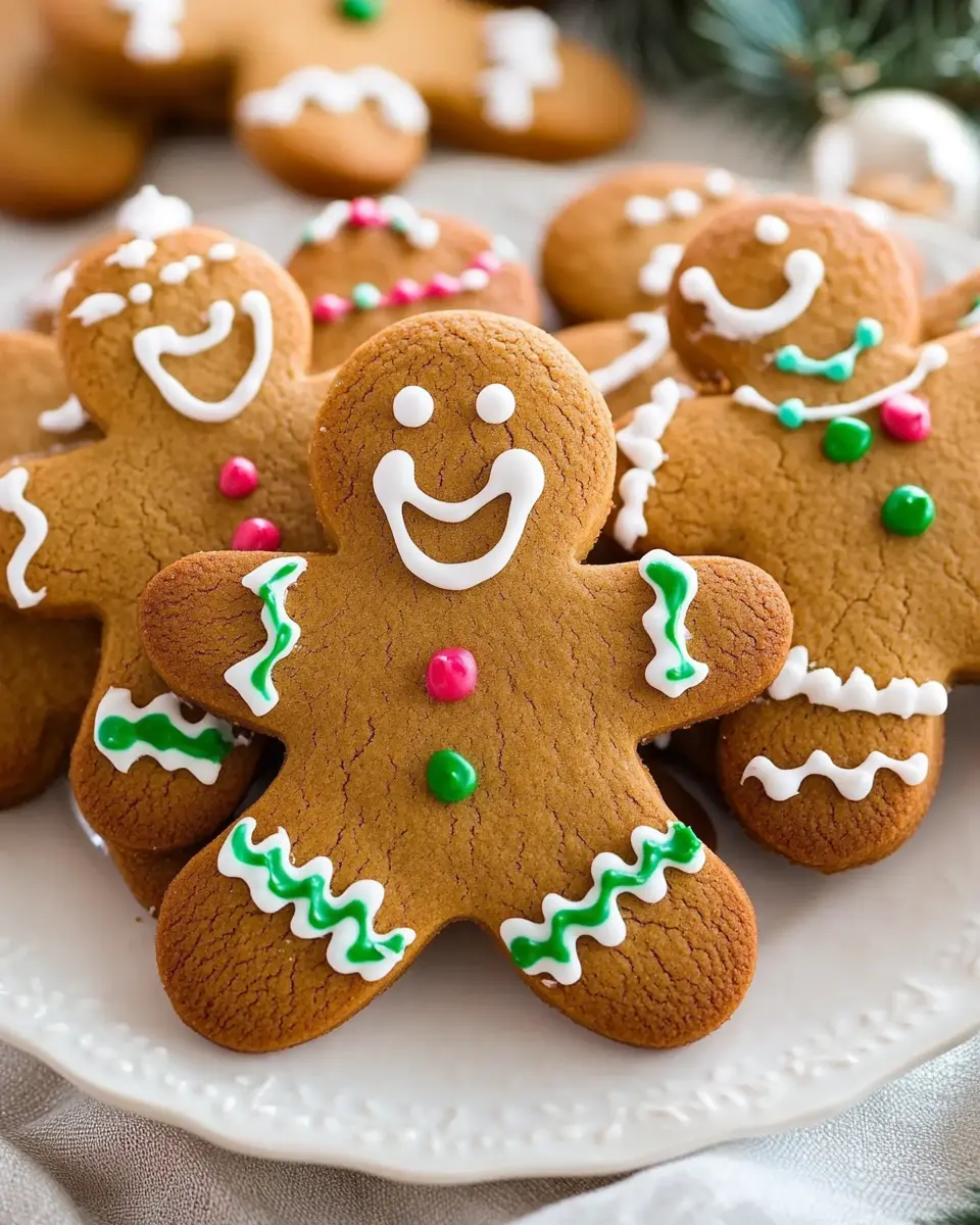 Classic Gingerbread Men Cookies First Image First Image