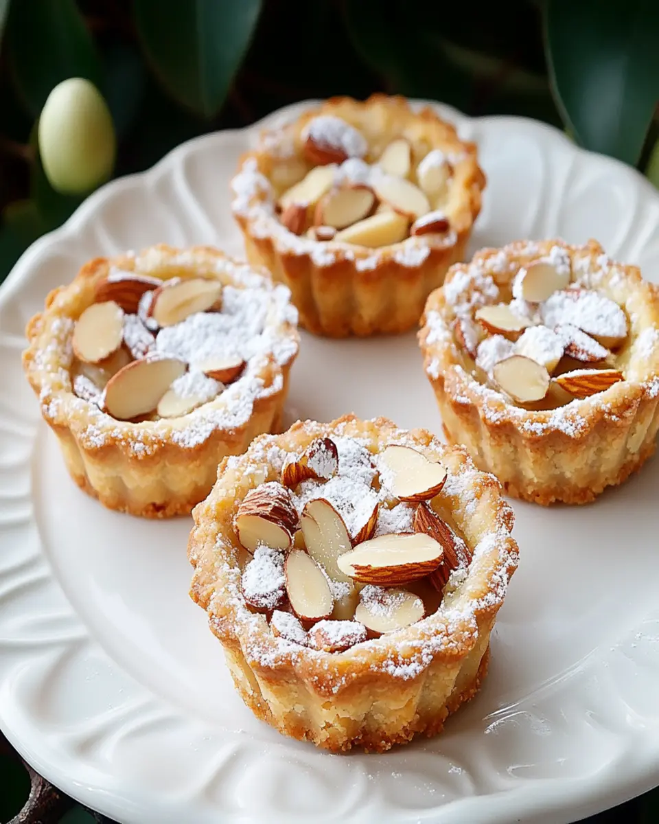 Miniature Almond Tarts First Image First Image