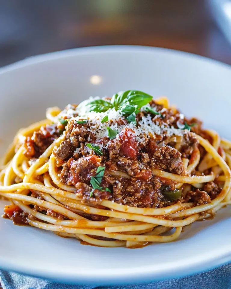 Beef Bolognese with Linguine First Image First Image