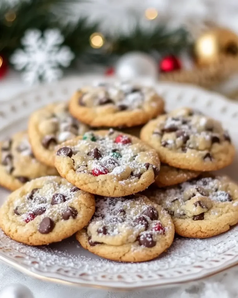 Easy Winter Wonderland Chocolate Chip Cookies First Image First Image