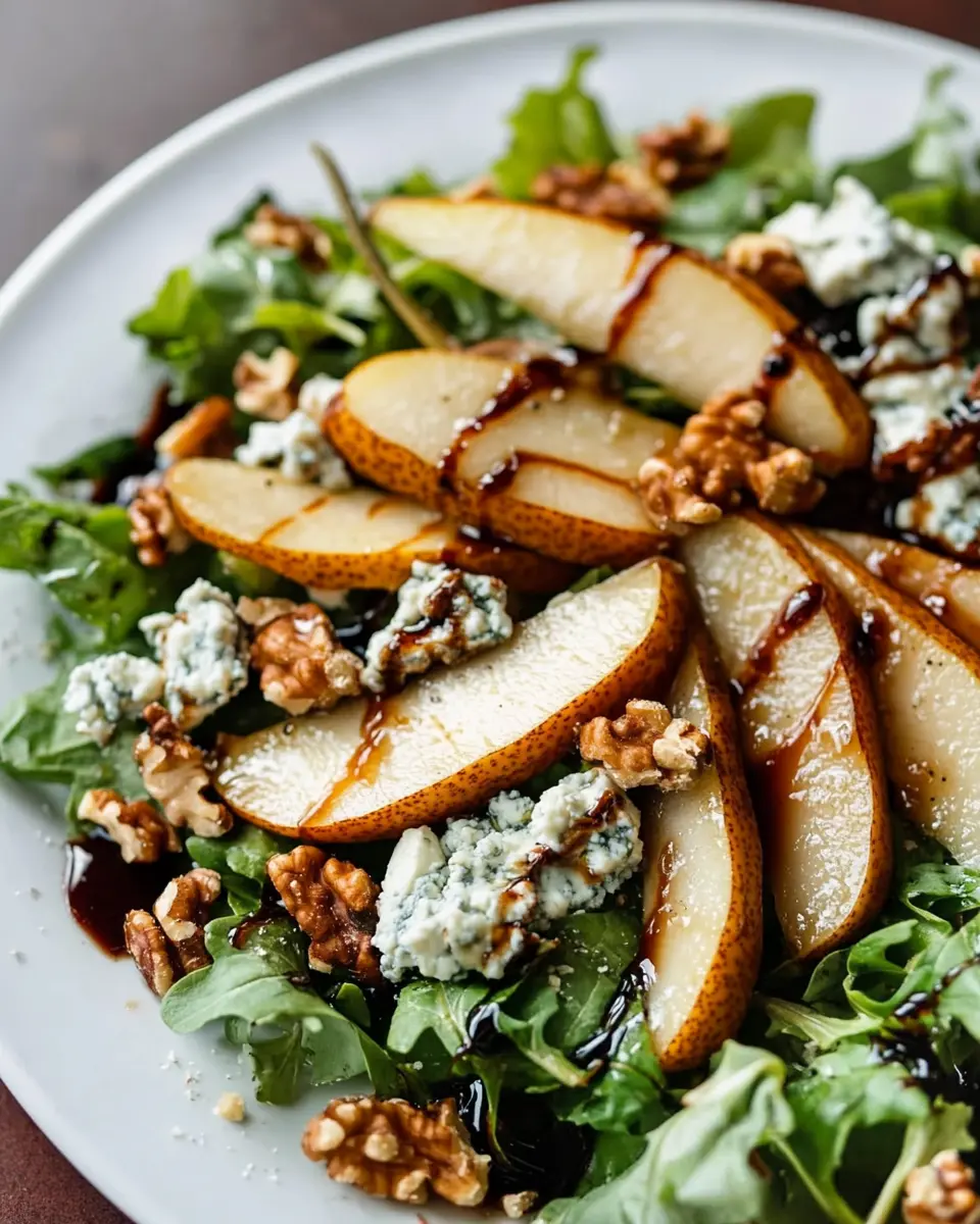 Pear and Gorgonzola Salad First Image First Image