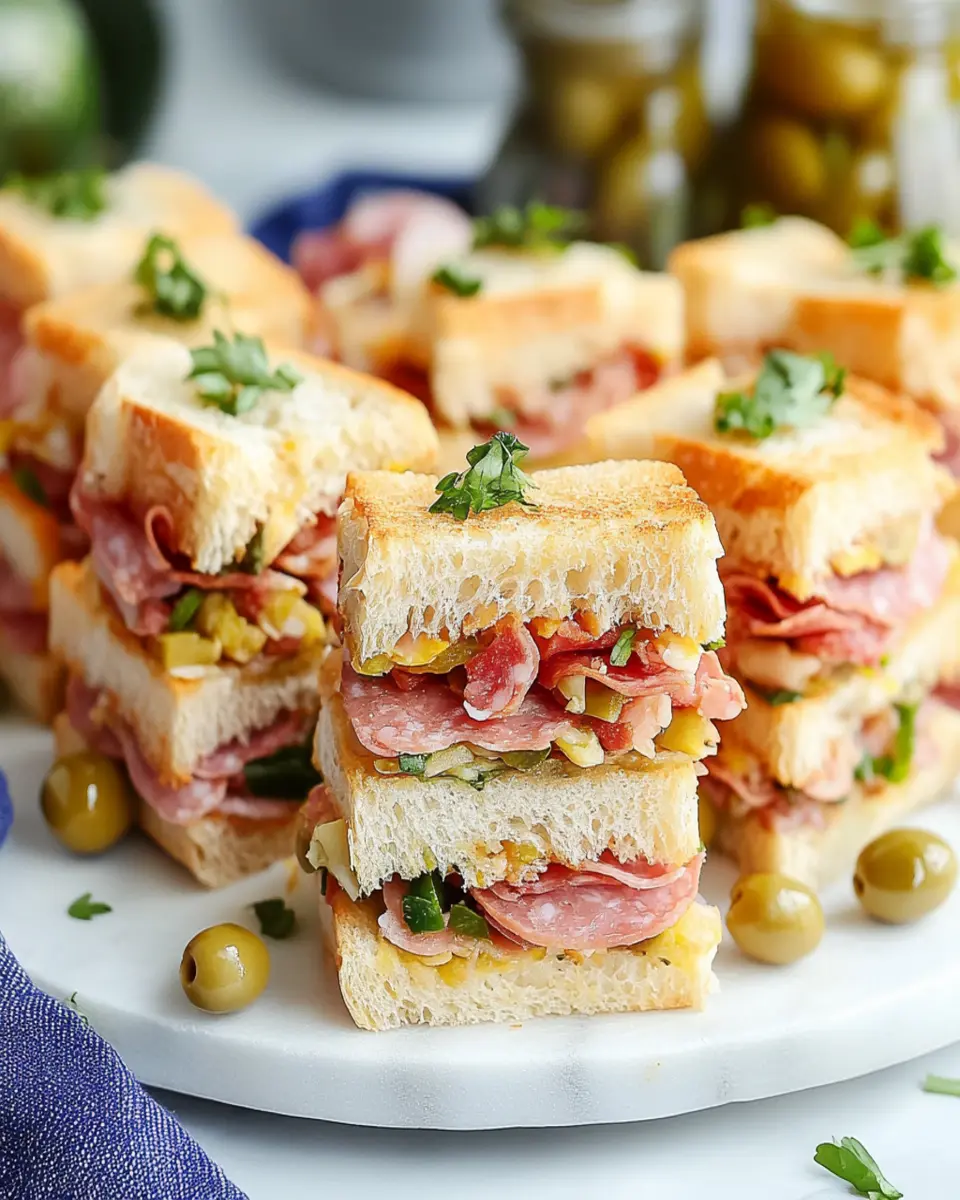 Mini Muffuletta First Image First Image