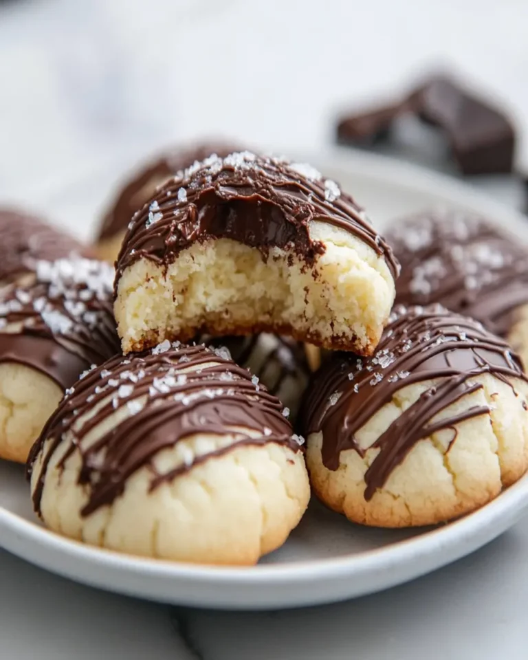 Soft Cream Cheese Cookies With Nutella Glaze First Image First Image