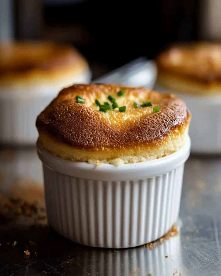 Gruyère and Chive Soufflé First Image First Image