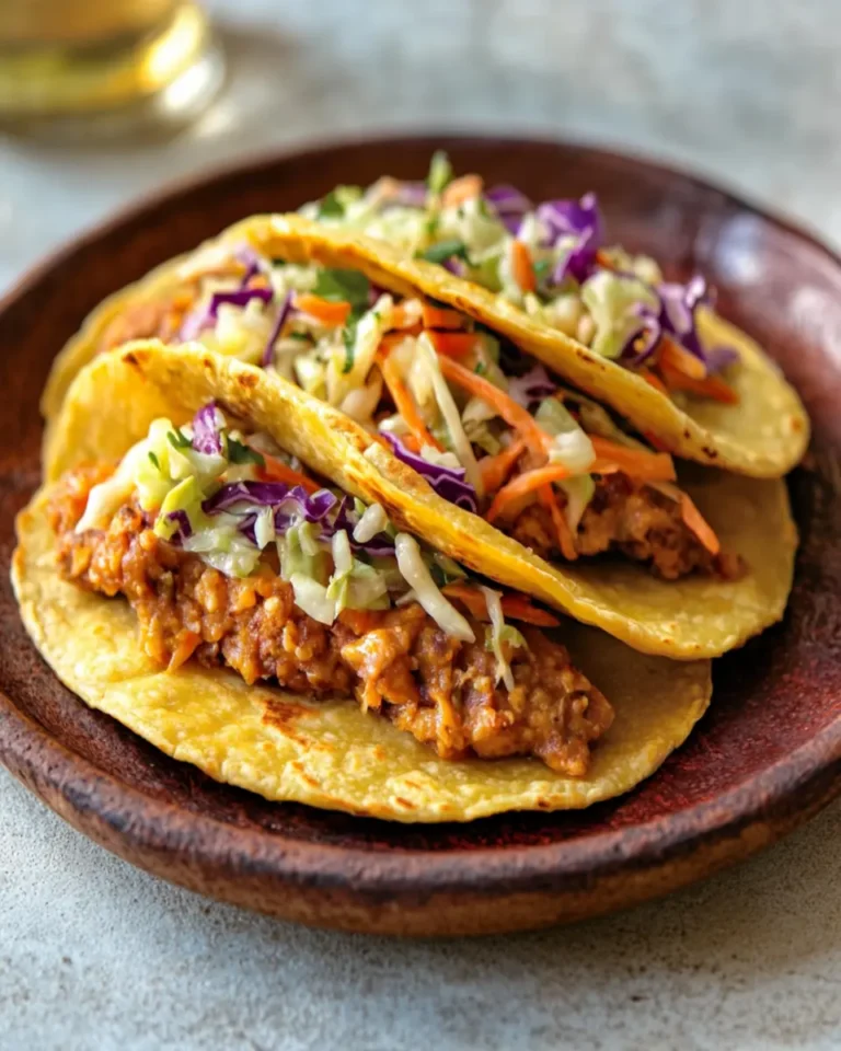 Salvadoran Stuffed Corn Tortillas with Cabbage Slaw First Image First Image