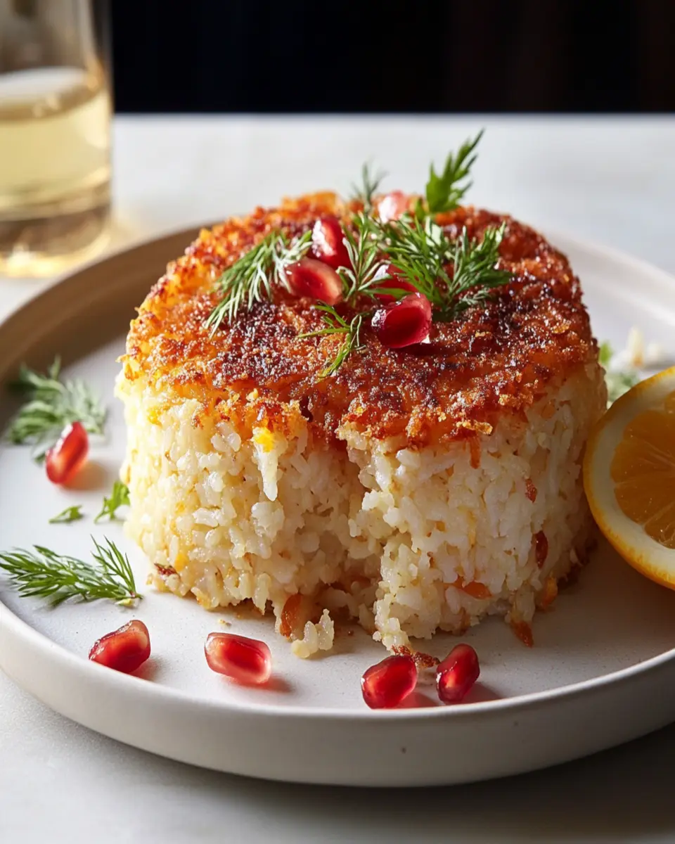 Persian Crispy Rice Cake First Image First Image