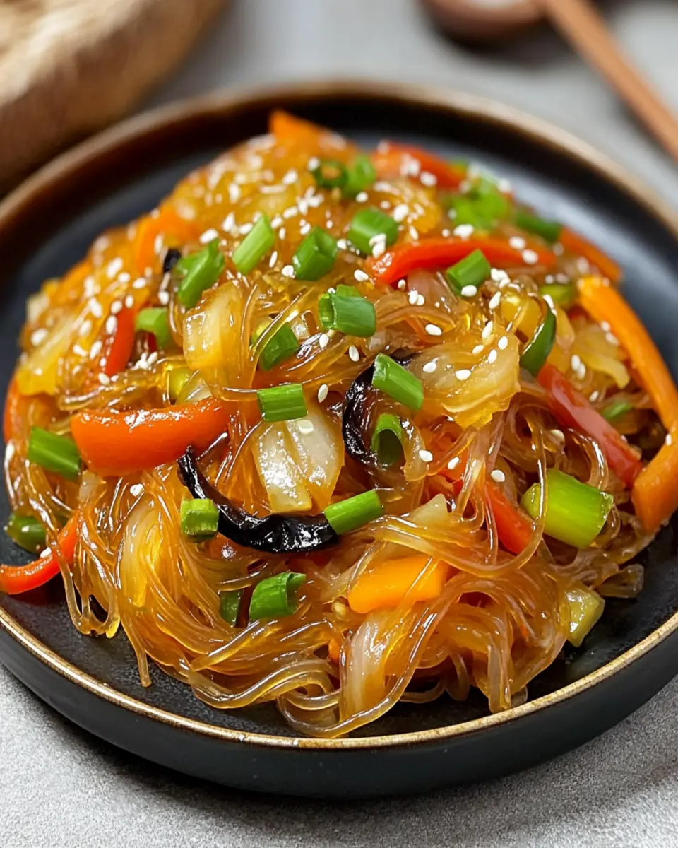 Korean Sweet Potato Glass Noodle Stir-Fry First Image First Image