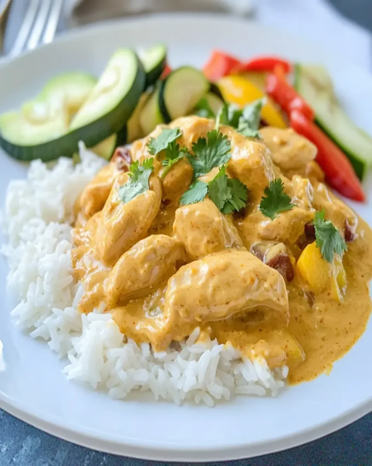 Peruvian Creamy Chicken in Chili Sauce First Image First Image