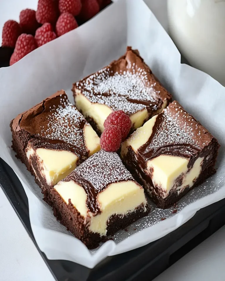 Keto Cheesecake Stuffed Brownies First Image First Image