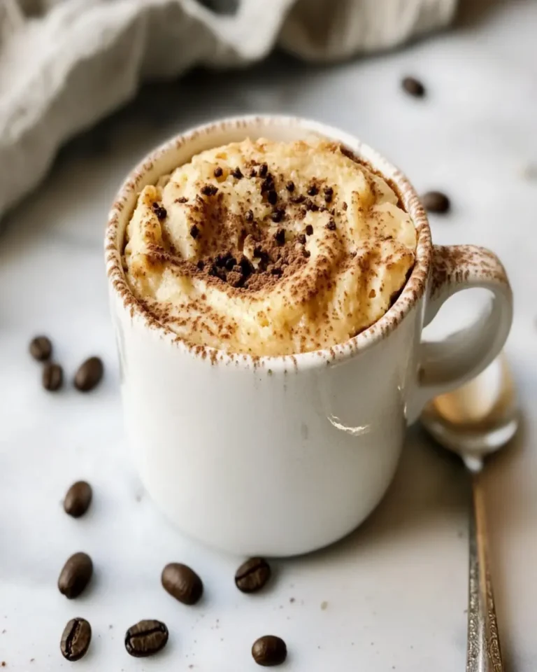 Keto Coffee Cake Mug Cake First Image First Image