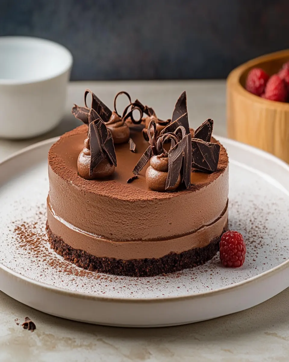 Decadent Chocolate Mousse Torte First Image First Image