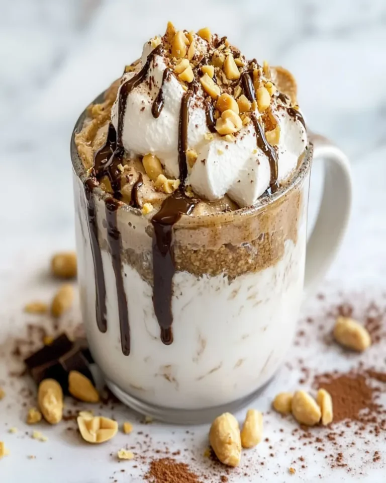 Keto Fluffernutter Mug Cake First Image First Image