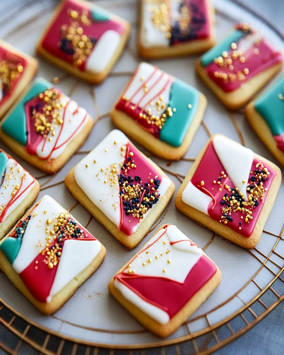 Abstract Art Cookies First Image First Image