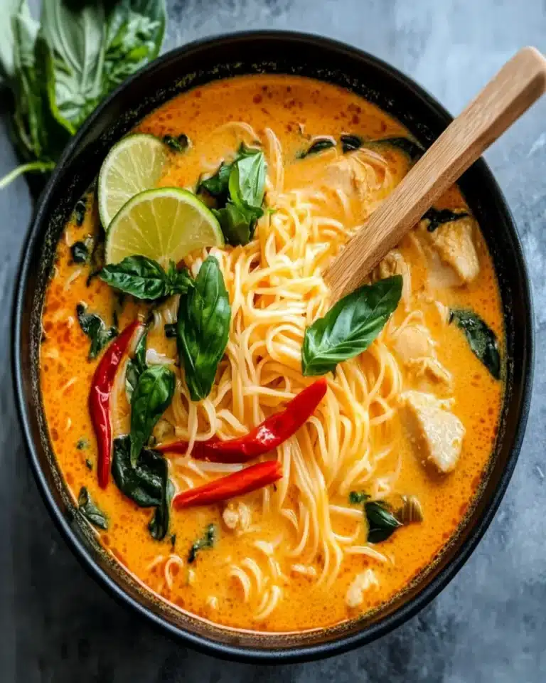 Thai Curry Noodle Soup First Image First Image