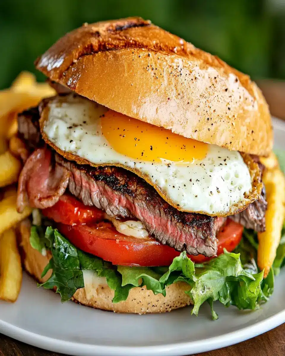 Uruguayan Steak Sandwich First Image First Image