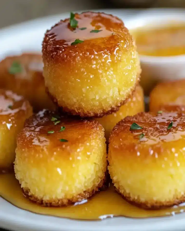 Southern-Style Honey Butter Cornbread Poppers First Image First Image
