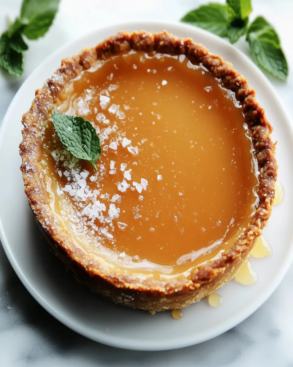 Keto Salted Honey Pie First Image First Image