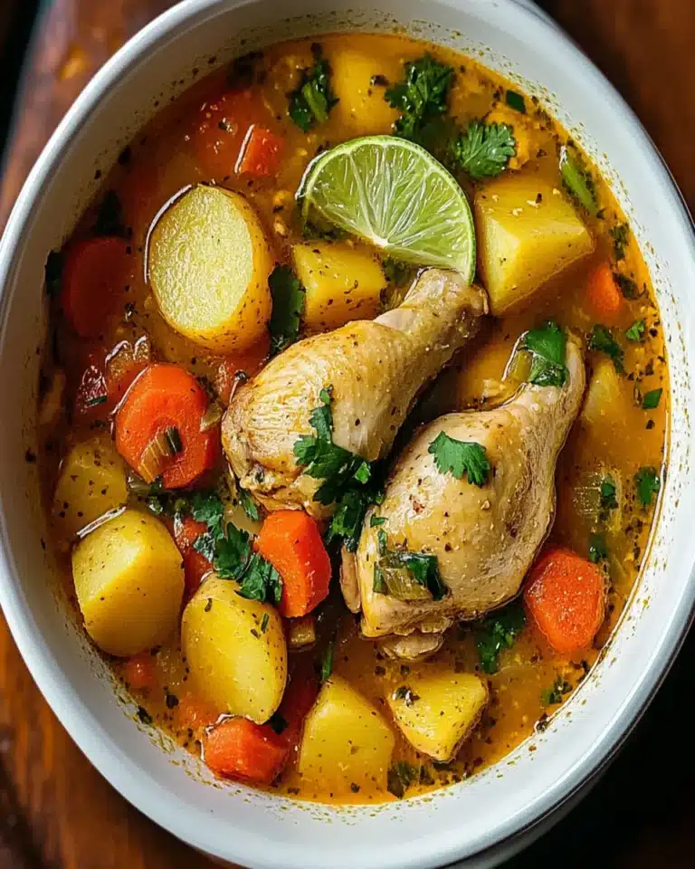 Panamanian Chicken Soup with Root Vegetables First Image First Image