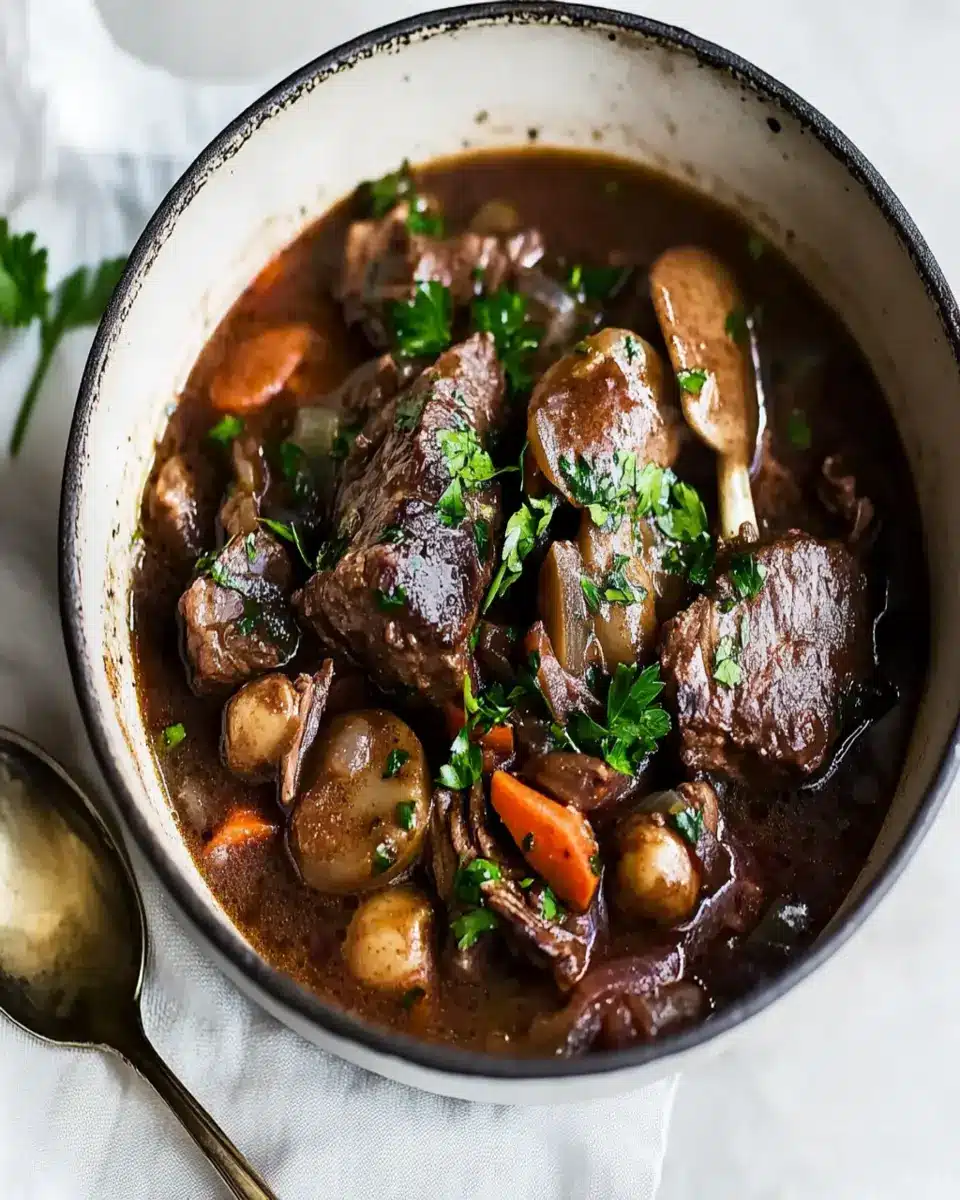 Beef Cheek Bourguignon Soup First Image First Image
