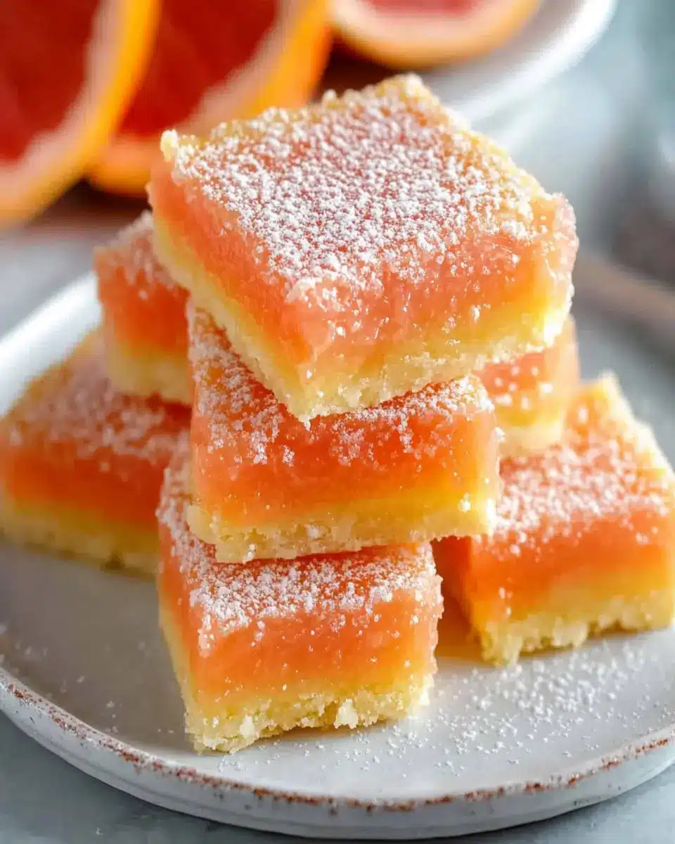 Grapefruit Bars First Image First Image
