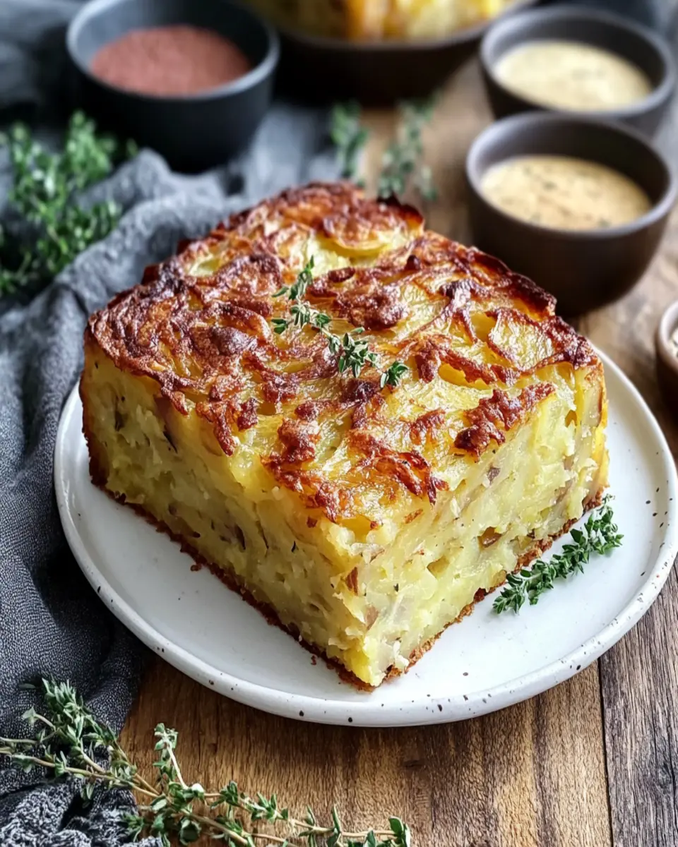 Potthucke – Traditional German Potato Cake First Image First Image