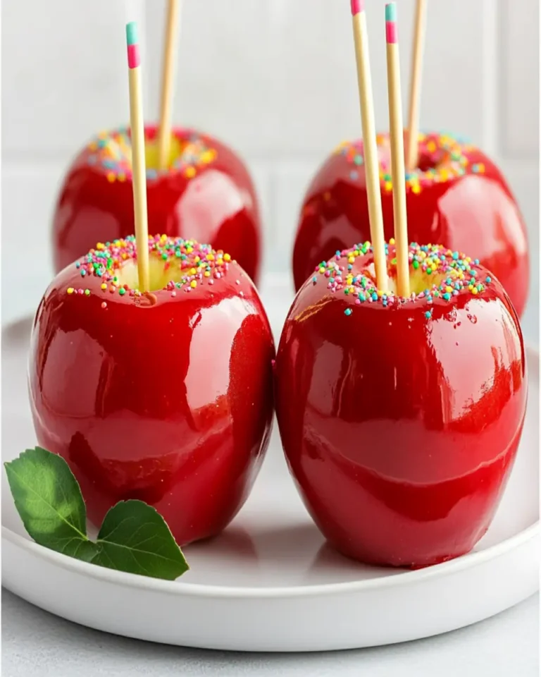 Bright and Crunchy Candy Apples First Image First Image