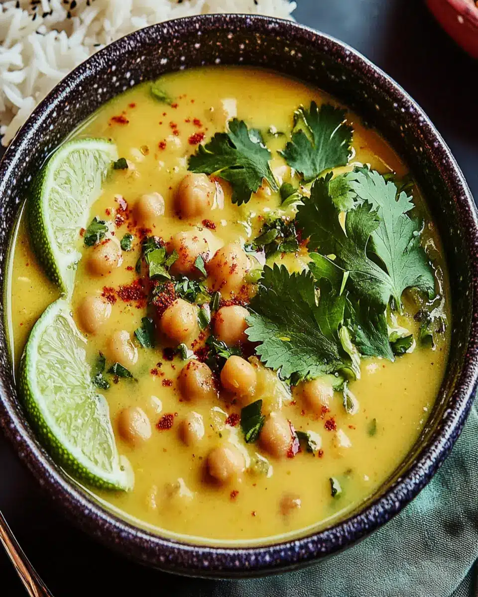Coconut-Ginger Chickpea Soup First Image First Image