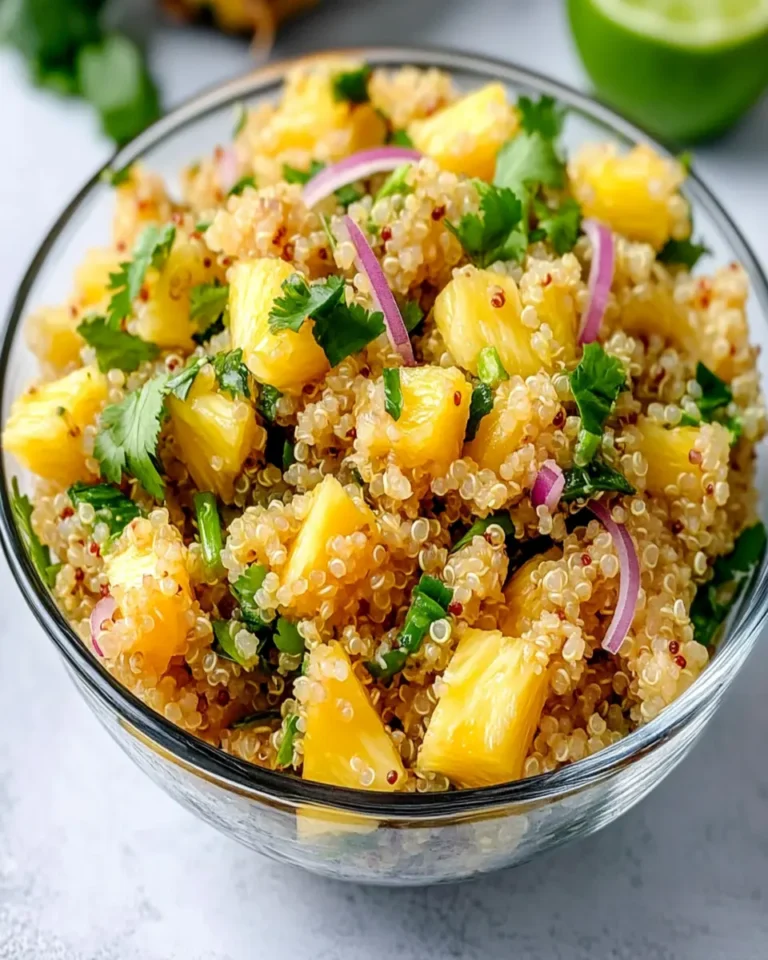 Pineapple Cilantro Quinoa Salad First Image First Image
