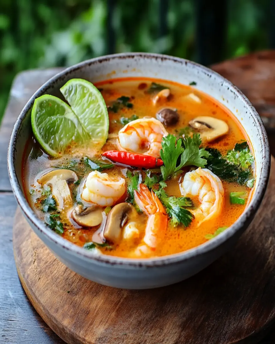 Thai Tom Yum Soup First Image First Image