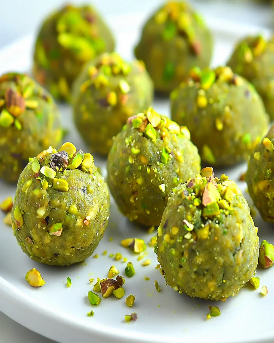 Easy No-Bake Pistachio Balls First Image First Image