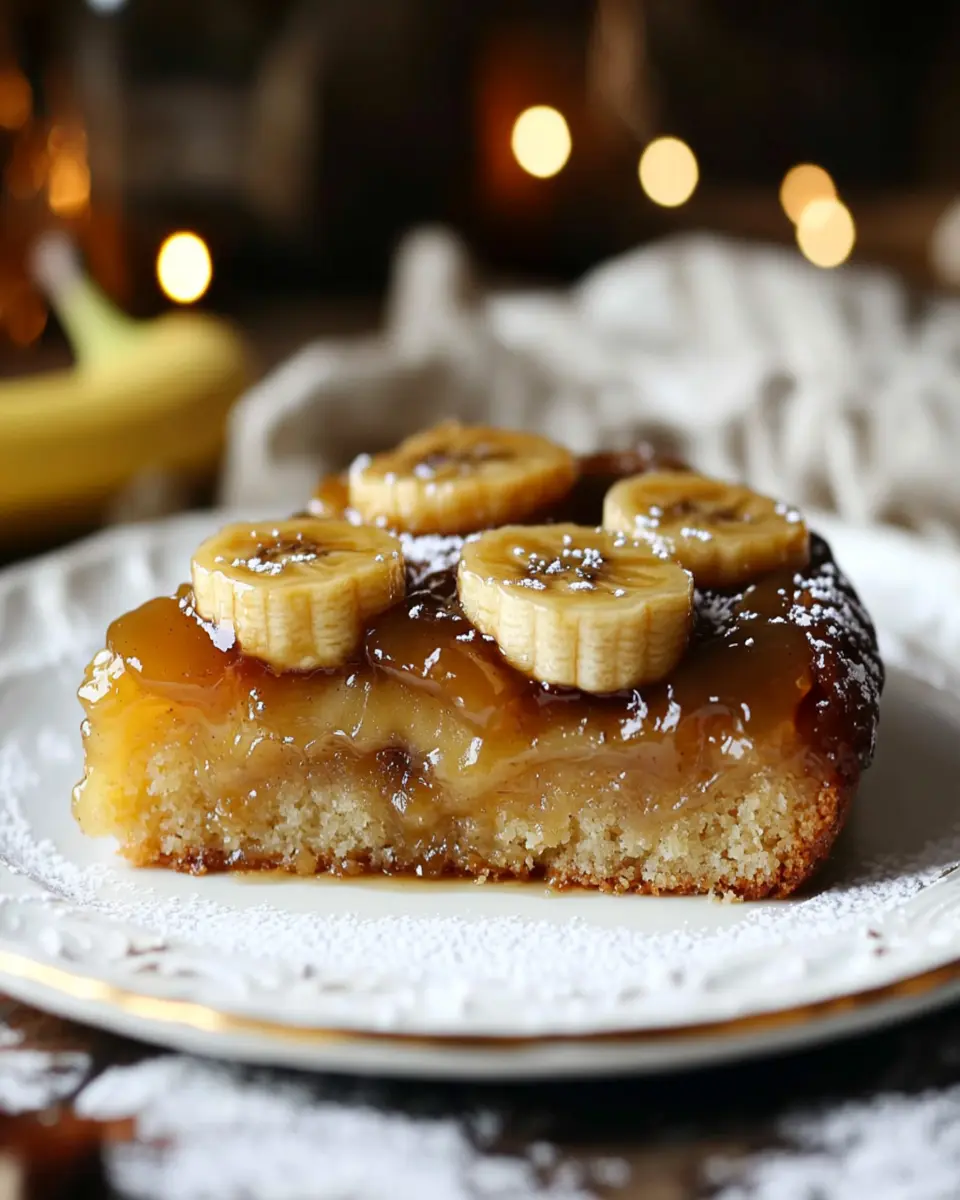 Banana Upside Down Cake First Image First Image