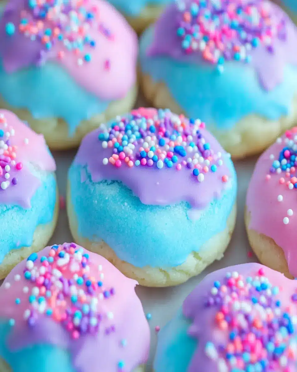 Delicious Cotton Candy Cookies First Image First Image