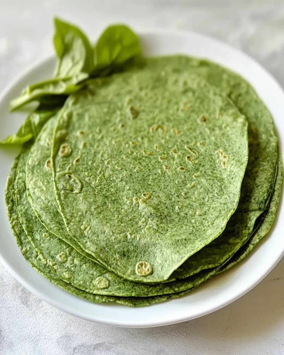 Spinach tortillas First Image First Image