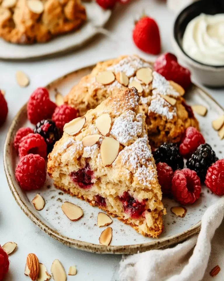 Amazing Gluten-Free Almond Scones First Image First Image