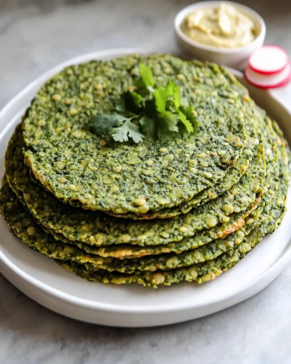 Lentil Spinach Flatbread First Image First Image