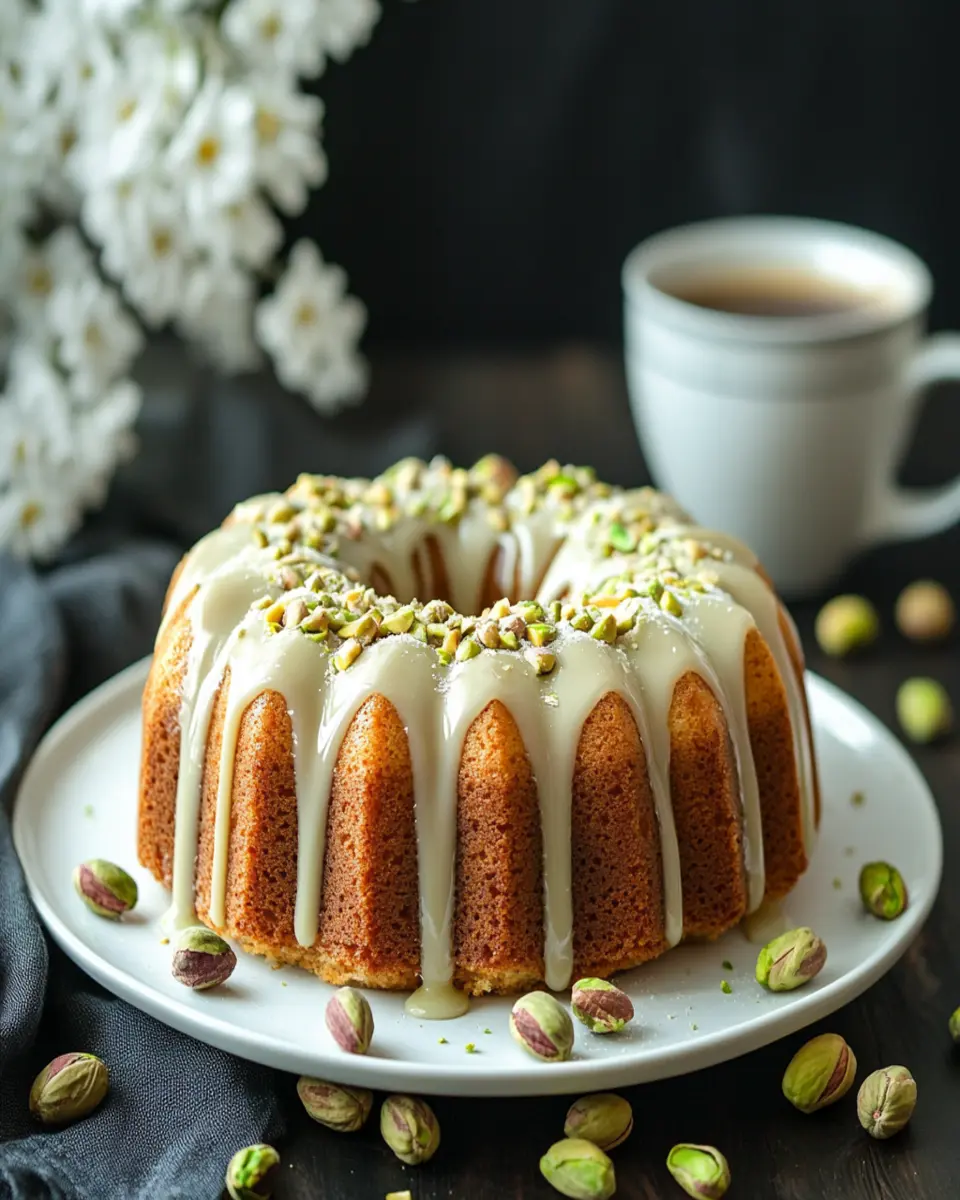 Pistachio Coffee Cake First Image First Image
